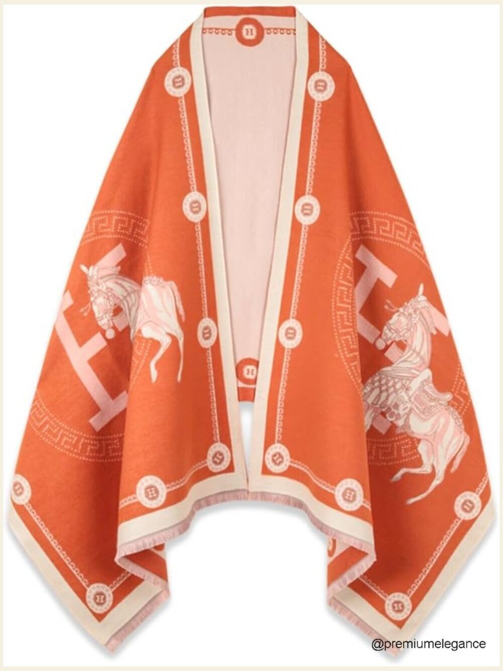 Silky Pashmina Shawl Wrap Scarf Blanket Poncho Cape 74x24